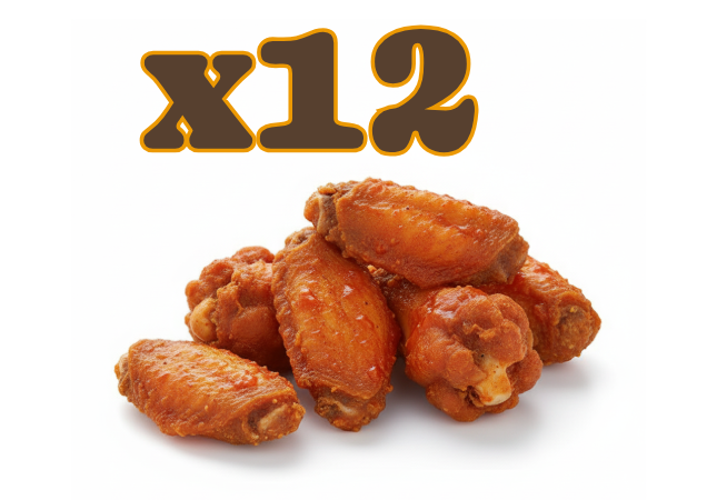 Chicken Wings Tex Mex X12