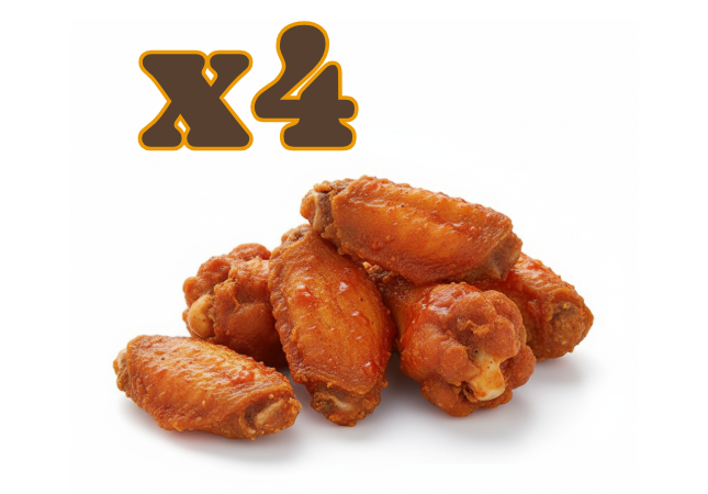 Chicken Wings Tex Mex X4